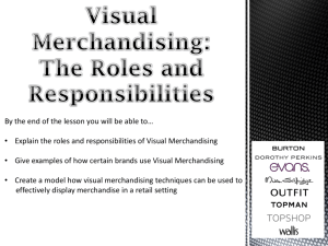 FE L3 – Visual Merchandising Lesson