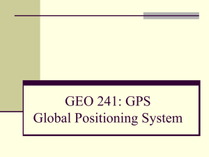 GPS: Global Positioning Systems
