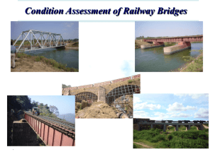 Condition Assessment of Railway Bridges