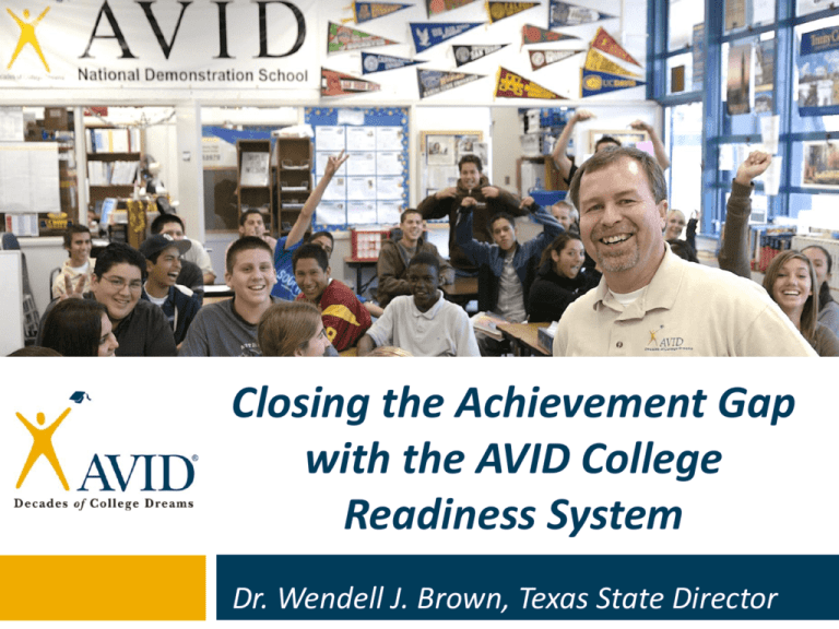 AVID Advancing Improvement In Education Conference