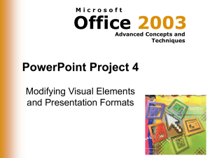 PowerPoint Project 4