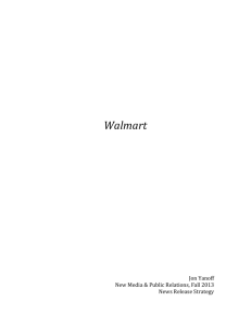 Walmart - Story | Strategy