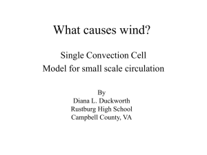 Single Convection Cell