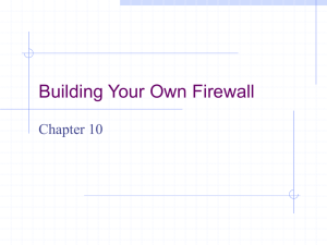 Guide to Firewalls and Network Security with Intrusion Detection and