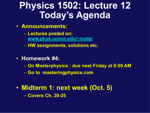 Phys132 Lecture 5