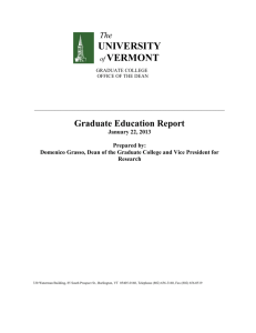 2013_Graduate Education Report_revised 1-21-13