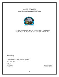1.2 Background Information about Lake Rukwa Basin
