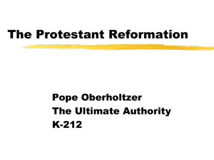 The Reformation Review