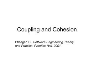 Another on Cohesion/Coupling