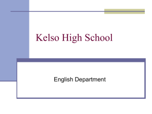 Kelso High School - khsintermediatetwo