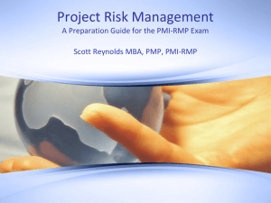 Project Risk Management