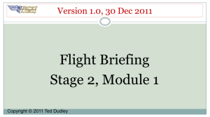 Private Pilot Flight Brief Stage 1 Module 3