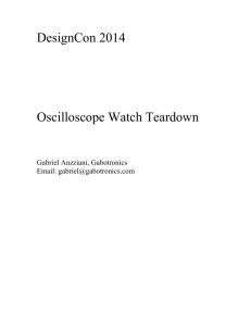 The Oscilloscope Watch