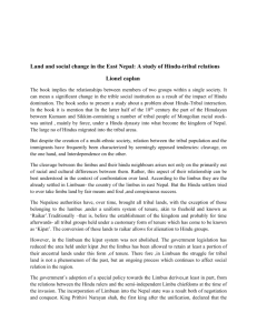 Land and social change in the East Nepal: A study of Hindu