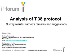 T.38 - SIP Forum