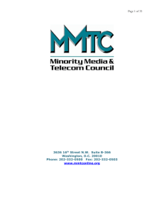 MMTC LMA Radio Station