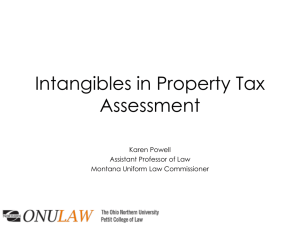 intangible personal property - Montana Taxpayers Association
