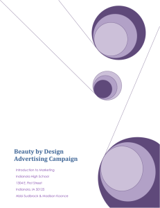 Beauty by Design - indianola hs business