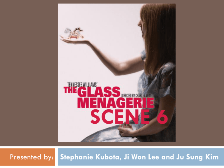 the glass menagerie scene 6 summary