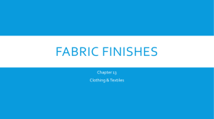 Fabric Finishes