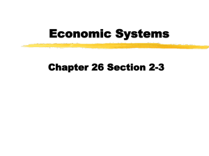 Economics Notes Chapter 2 Section 3
