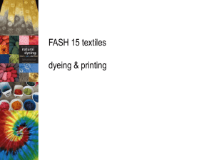 Dyeing & Printing