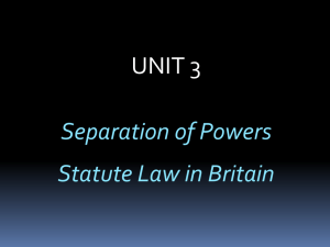 statute law