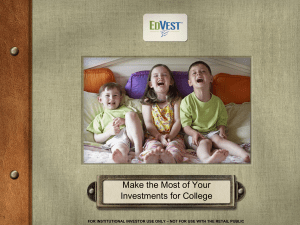 EdVest Presentation