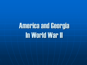 World War II and Post War Georgia