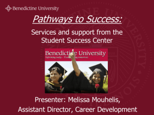 Student Success Center - Benedictine University