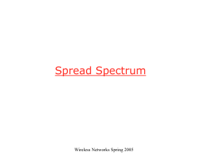 Spread Spectrum