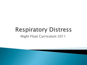 Respiratory Distress