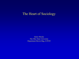The Heart of Sociology