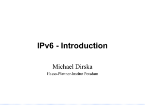 IPv6 in der Praxis