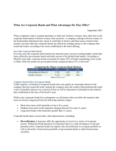 What Are Corporate Bonds and What Advantages Do They Offer?