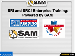 READ 180 Enterprise Edition SRI and Reading Counts