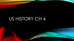 US History ch 4 - CoachBurke.com