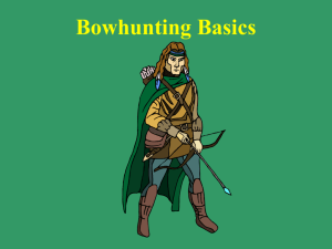 Know Your Bow and Arrow