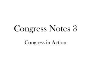 Congress Notes 3 - Fulton County Schools
