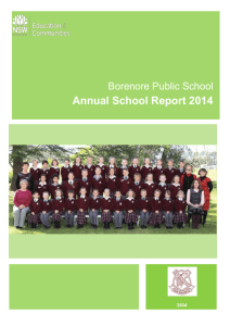 Annual School Report 2014