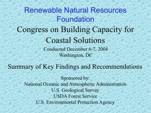 Oceans Act of 2000 - Renewable Natural Resources Foundation