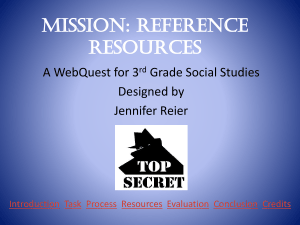 Mission: Reference Books