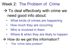 Week 2 (Crime Data)