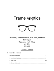 Frame Optics
