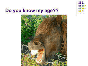 Do you know my age??