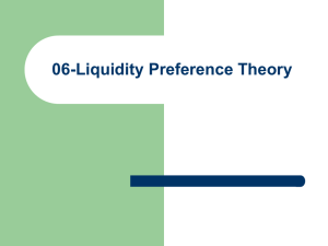 06-Liquidity Preference Theory