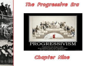 Progressivism - Community Unit School District 308