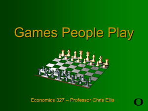 Games People Play Chapter 1