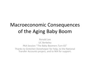 Macroeconomic Consequences of the Baby Boom