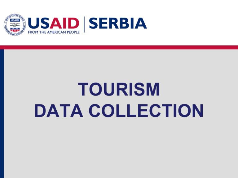 tourism data entry
